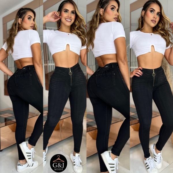 JEANS SKINNY TELA STRESCH NEGRO